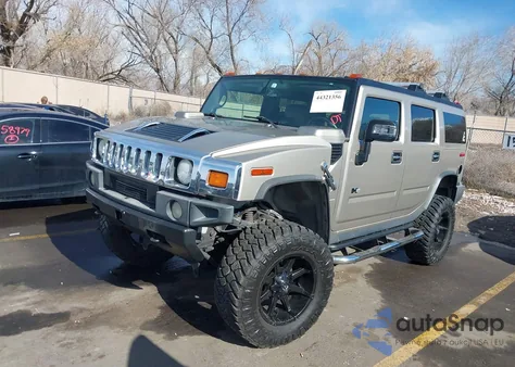 2006 Hummer H2 Suv из США, поврежденный, VIN 5GRGN23U26H121017